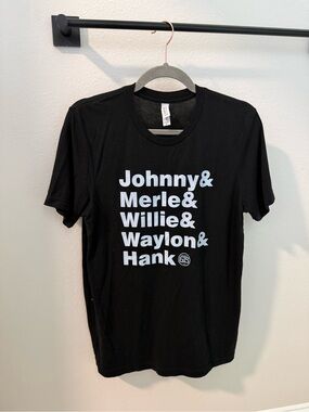 Vintage KINGS OF COUNTRY MUSIC black tshirt, unisex M